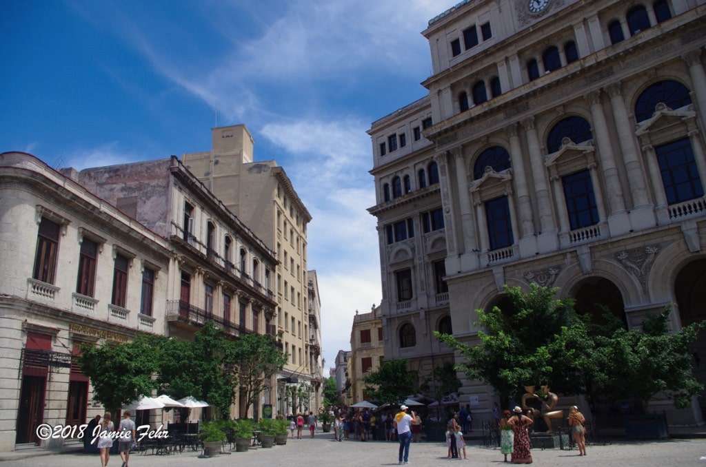 Some of the beautiful architecture of Old Havana.