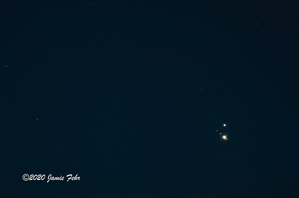 The Saturn & Jupiter conjunction of 2020.