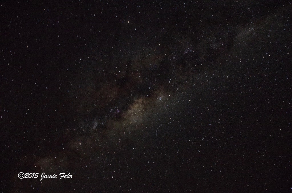 The Milky Way core, including its colors.