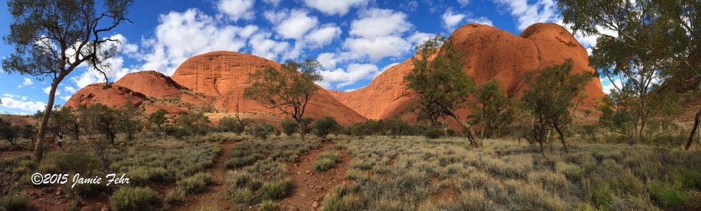 The view from the start of the "Valley of the Winds" full circuit walk.