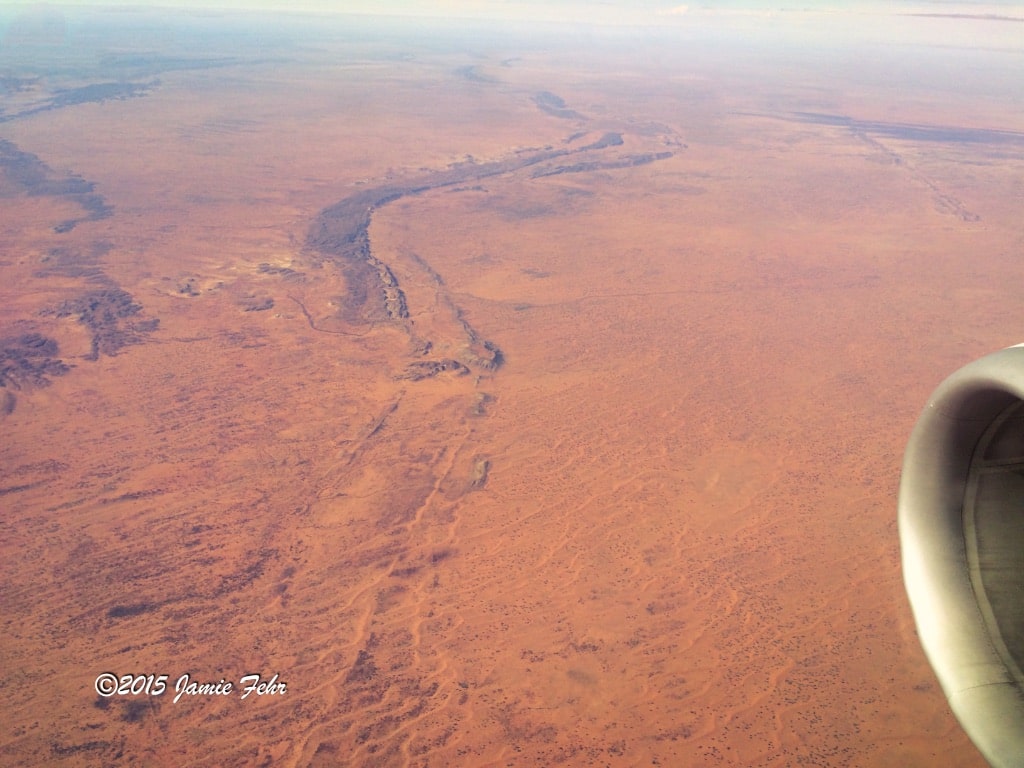 Looking out the jet window, I imagined this is how Mars would look.